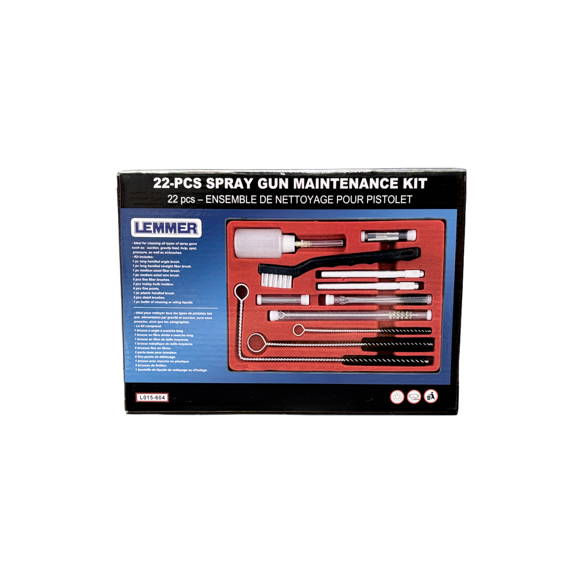 Trousse d'entretien de pistolet