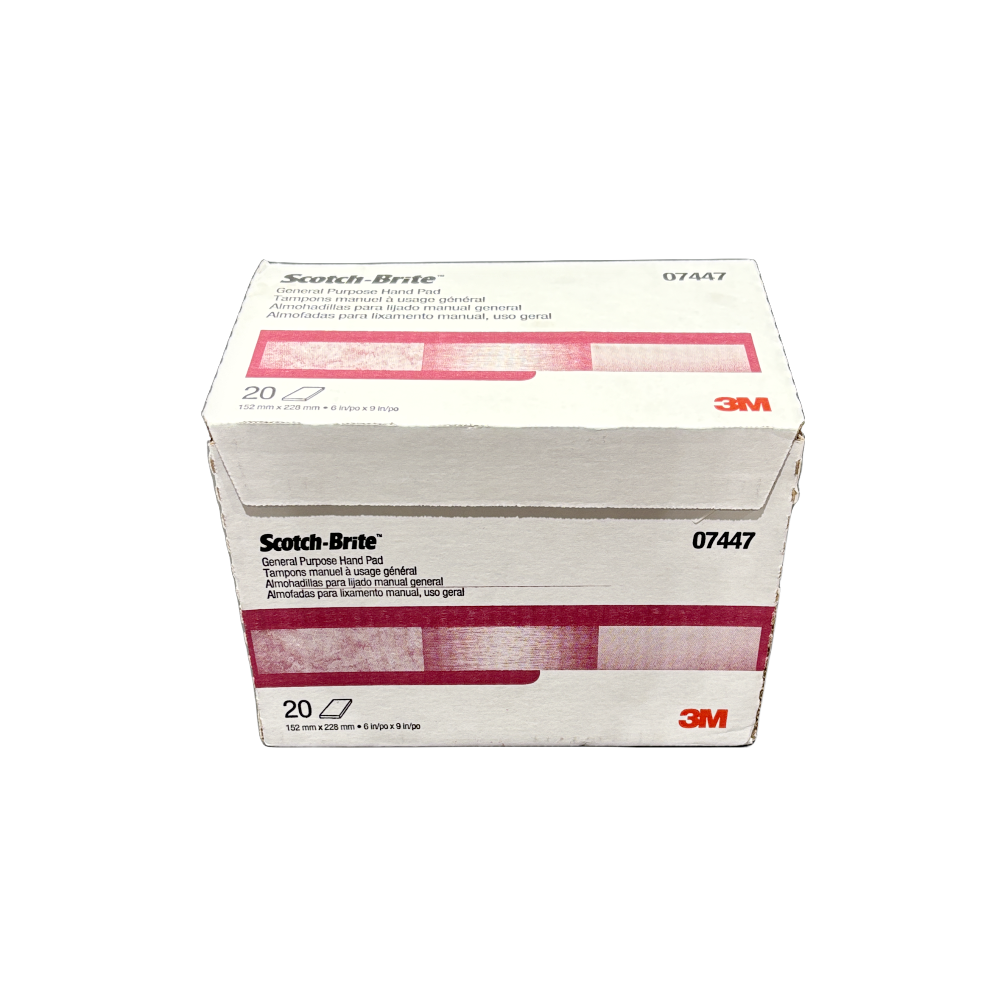 Tampons Scotch-Brite Rouge 7447