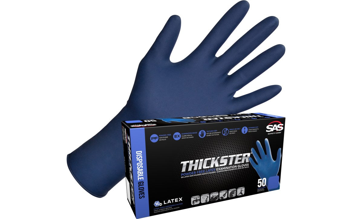 Gants jetables Thickster 14mil - 50 bte