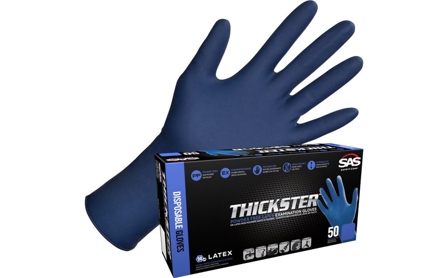 Gants jetables Thickster 14mil - 50 bte